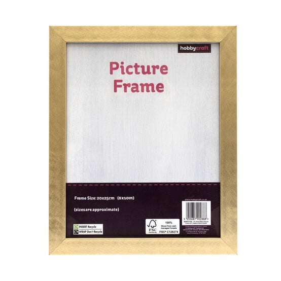 Gold Effect Picture Frame 20cm x 25cm image number 2