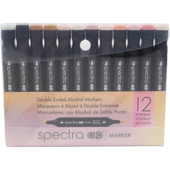Skin Tones Spectra AD Markers 12 Pack image number 4