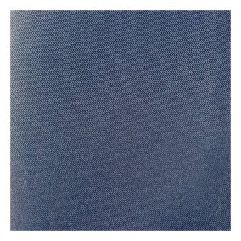 Navy Polyester Bi-Stretch Fabric by the Metre image number 2