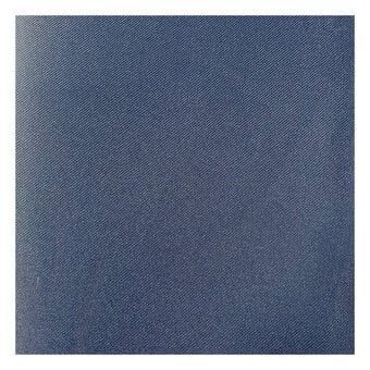 Navy Polyester Bi-Stretch Fabric by the Metre