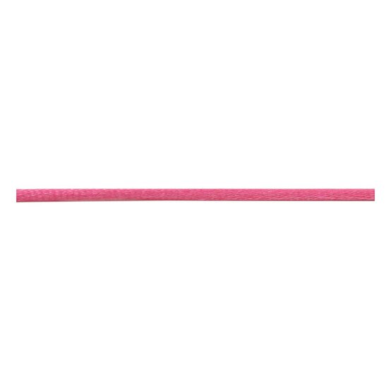 Hot Pink Ribbon Knot Cord 2mm x 10m
