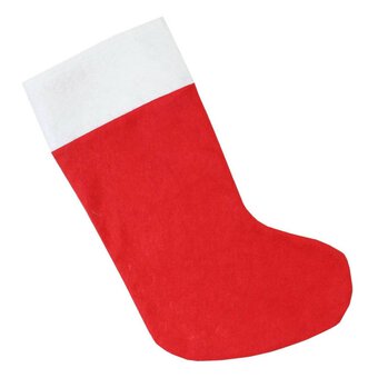 Red Felt Stocking 46cm