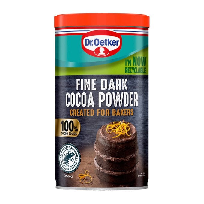 Dr. Oetker Fine Dark Cocoa Powder 190g image number 1
