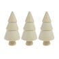 Wooden Christmas Trees 9.5cm 3 Pack  image number 2