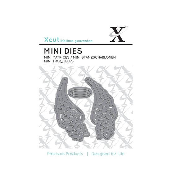 Xcut Angel Wings Mini Die Set 3 Pieces image number 1