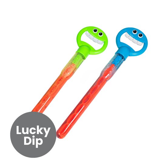 Assorted Smiling Bubble Wand image number 1