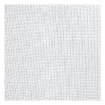 White 16 Count Aida Fabric 76cm x 91cm