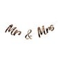 Rose Gold Mr and Mrs Bunting 2m image number 1