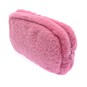 Reversible Pink and Purple Furry Pencil Case image number 3