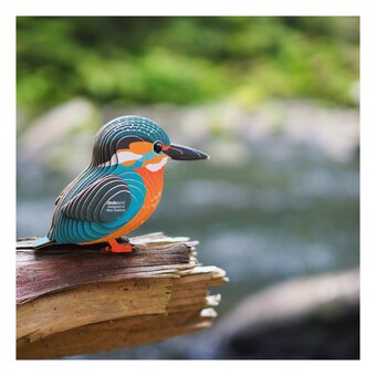 Eugy 3D Kingfisher Model