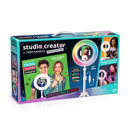 Studio Creator Video Maker Kit White Edition image number 1