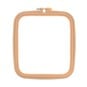 Plastic Rectangle Embroidery Hoop 26.5cm x 23cm image number 1