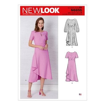 New Look Women's Dress Sewing Pattern N6655