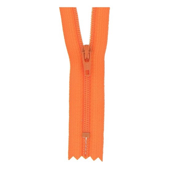 Milward Orange Nylon Dress and Skirt Zip 40cm image number 1
