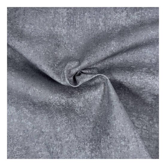Silver Cotton Textured Blender Fabric by the Metre image number 1