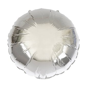 Large Silver Foil Round Balloon