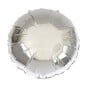 Large Silver Foil Round Balloon image number 1