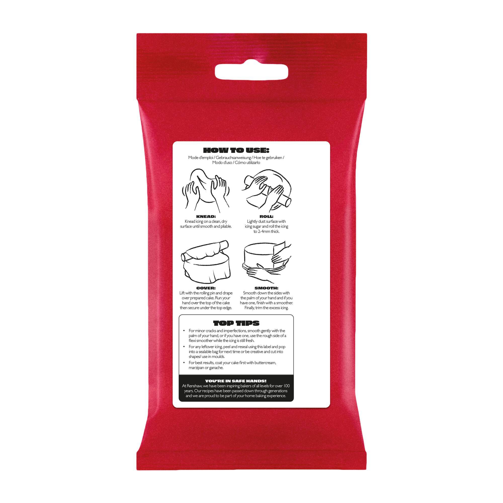 Renshaw White Ready to Roll Icing 500g Hobbycraft