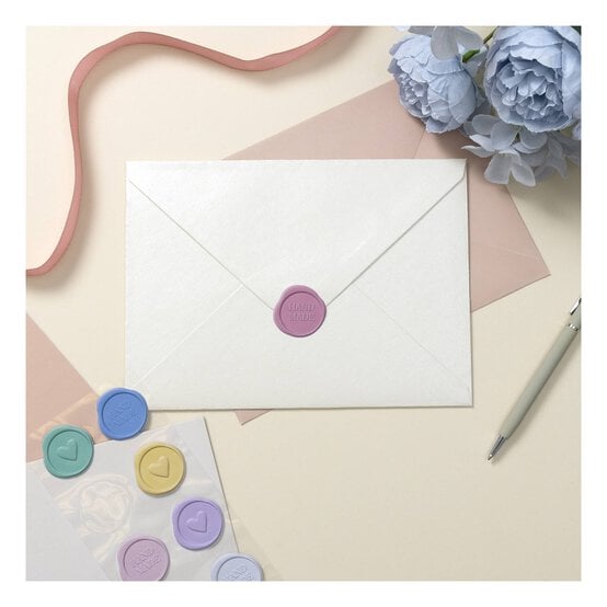 Bright Envelope Seal Stickers 8 Pack  image number 2