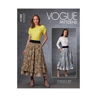 Vogue Top and Skirt Sewing Pattern V1705