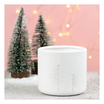 Ceramic Christmas Pot 11cm