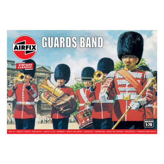 Airfix Guards Band Model Kit 1:76 image number 1