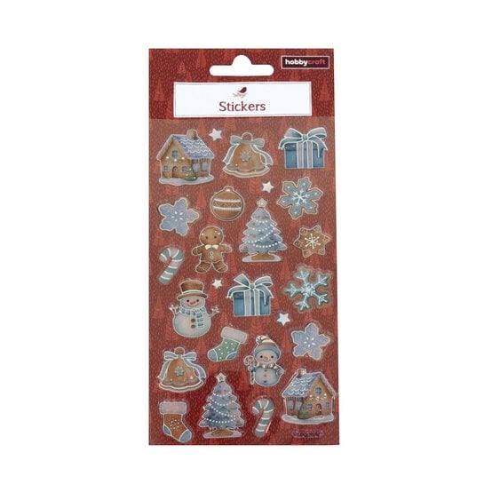 Snow Epoxy Stickers image number 3