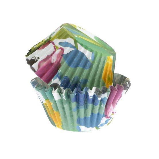 Whisk Watercolour Floral Mix Cupcake Cases 100 Pack image number 5