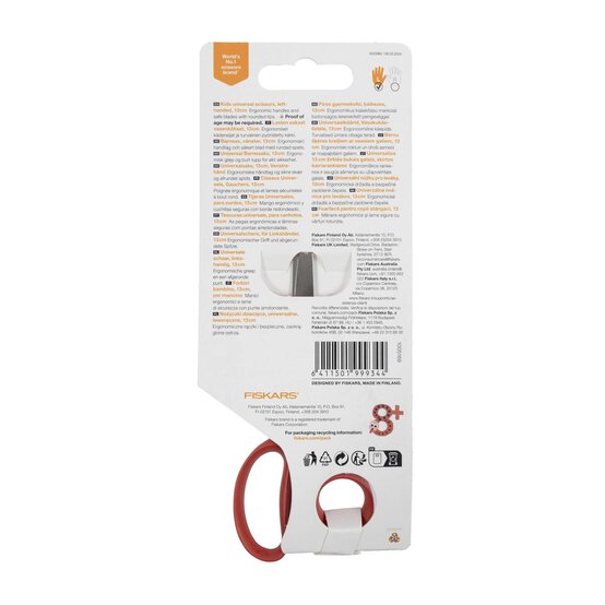 Fiskars Kids' Left Handed Scissors 13cm image number 2