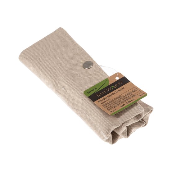 Milward Wooden Handle Crochet Hook Set image number 4