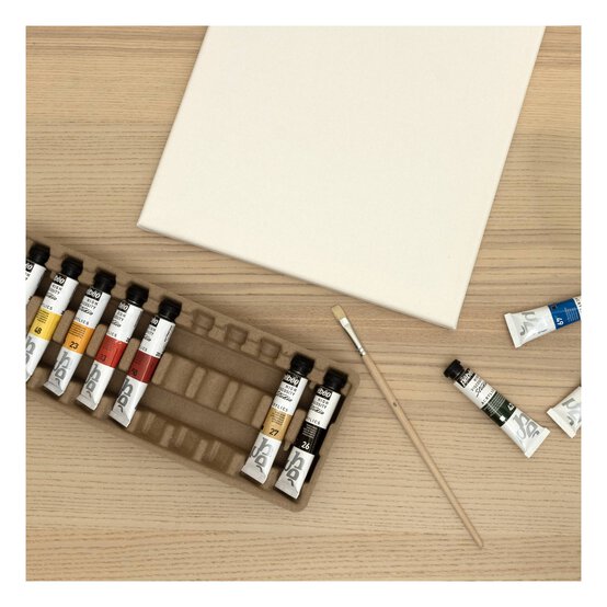 Pebeo Acrylic Paint and Brush Set 10 Pack image number 3