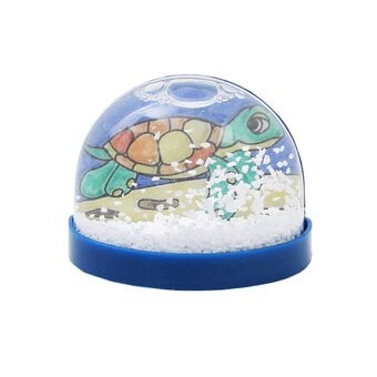 Colour-In Ocean Snow Globe Kit