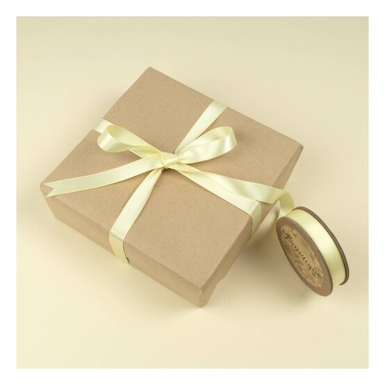 Baby Maize Double-Faced Satin Ribbon 12mm x 5m image number 3