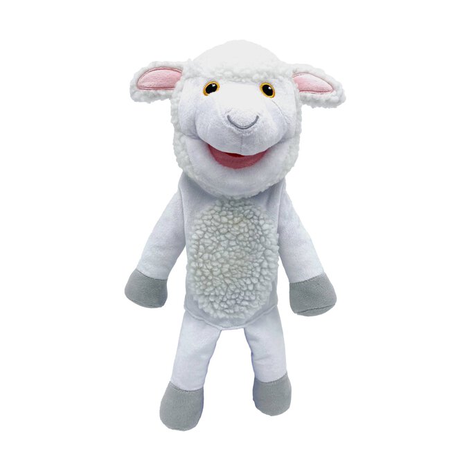 Fiesta Crafts Lamb Hand Puppet image number 1