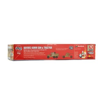 Airfix 40mm Bofors Gun and Tractor Model Kit 1:76 image number 3