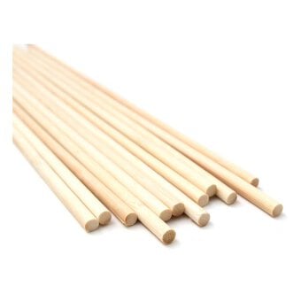 Bamboo Dowel Rods 12 Pack image number 2