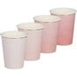 Ginger Ray Pink Ombre Paper Cups 8 Pack image number 3