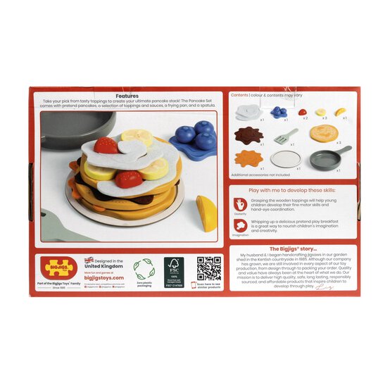 Bigjigs Pancake Set image number 6
