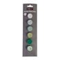 Nature Green Acrylic Craft Paints 5ml 6 Pack image number 2