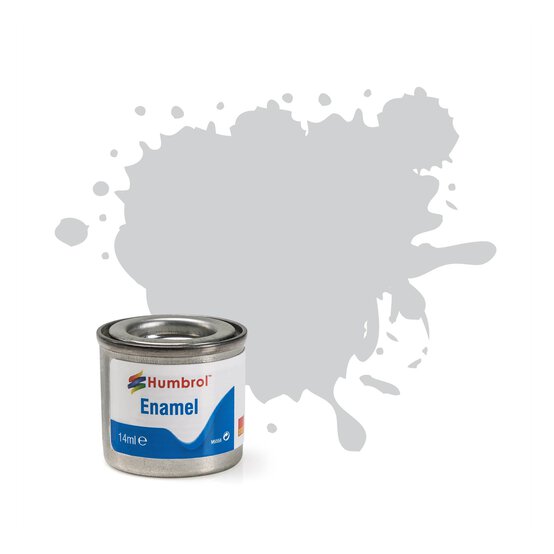 Humbrol Light Grey Enamel Matt Paint (147) Perfect For Modellers : 14Ml