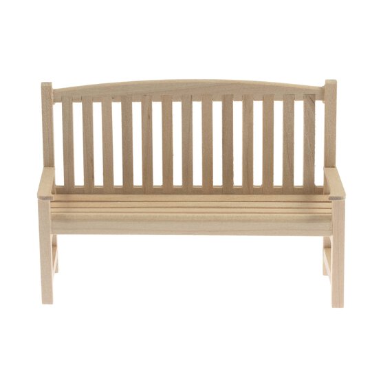 Doll&rsquo;s House Garden Bench image number 3