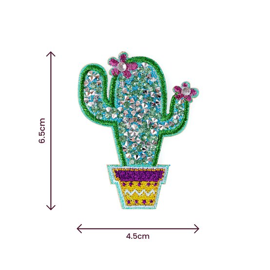 Cactus Iron-On Patch image number 3