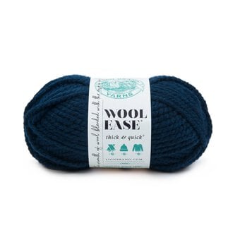 Lion Brand Petrol Wool-Ease Thick & Quick Yarn 170g