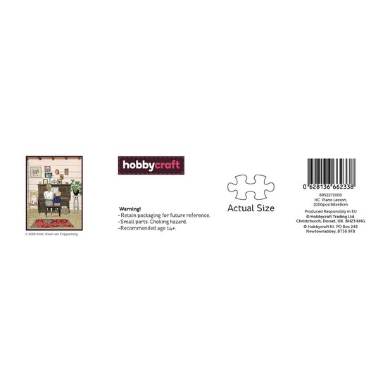 Piano Lesson Jigsaw Puzzle 1000 Pieces image number 3