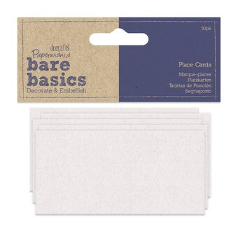 Papermania White Place Cards 30 Pack
