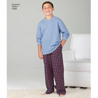 Simplicity Male Top and Trousers Sewing Pattern 1505 image number 5