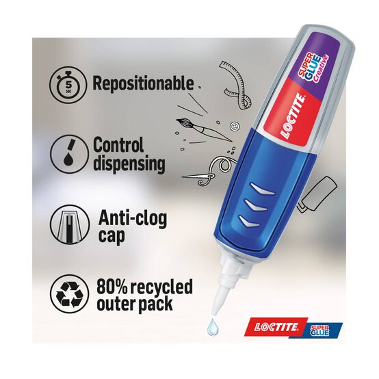 Loctite Super Glue Creative Pen 4g image number 7