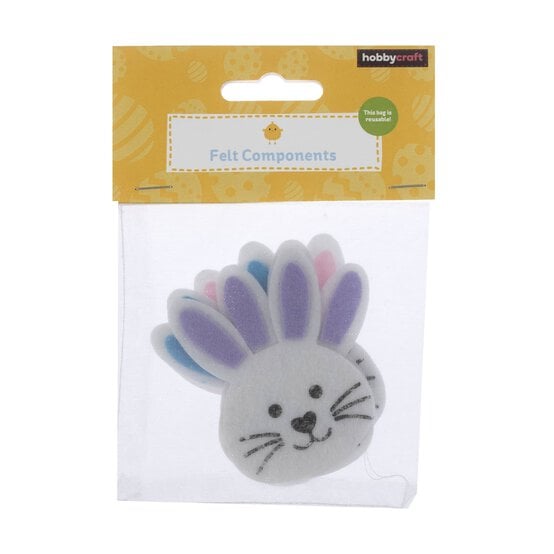 Felt Bunny Stickers 6 Pack image number 3