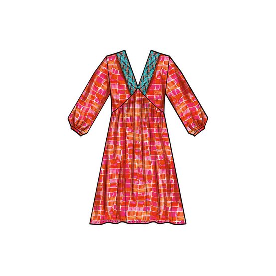 Simplicity Women’s Dress Sewing Pattern S9702 (8-16) image number 2