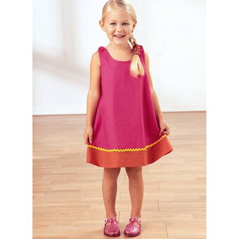 Butterick Toddler Dress Sewing Pattern 3372 (4-6) image number 3